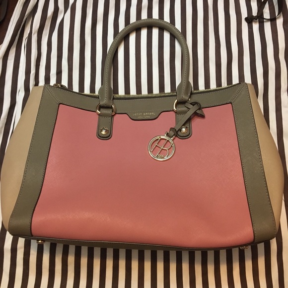 New condition Henri Bendel NY Tri Color handbag - Picture 2 of 6